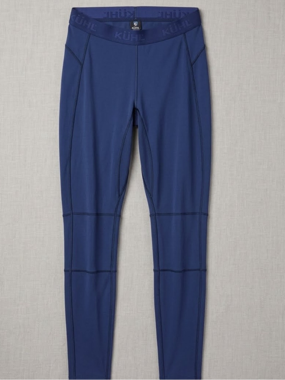 KÜHL Women’s Navy Performance Leggings - cold weather base layer - size small